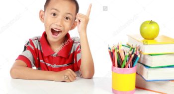 stock-photo-happy-little-boy-get-an-idea-while-stu Emile Preschool Learning